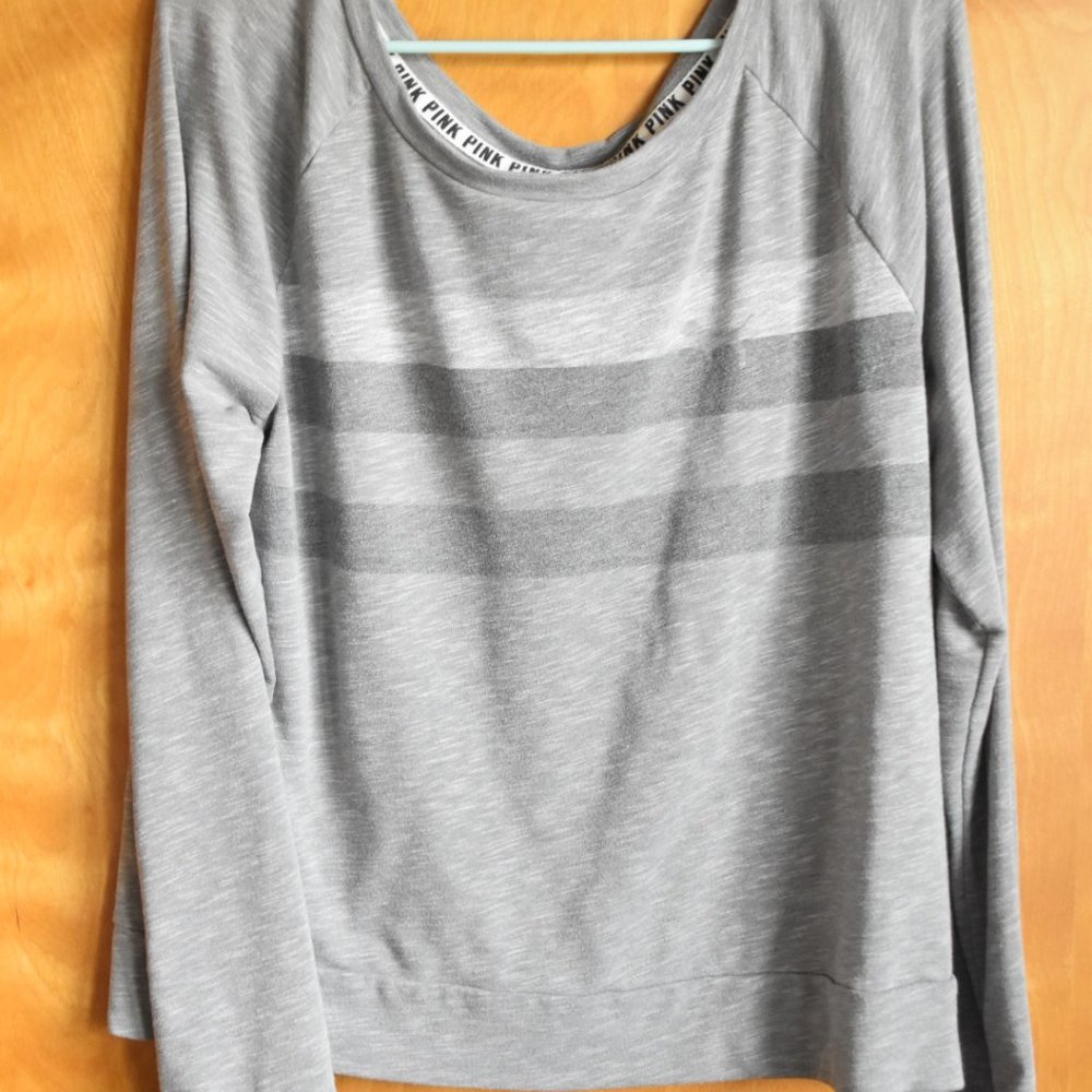 PINK long sleeve Tee. Size- M.